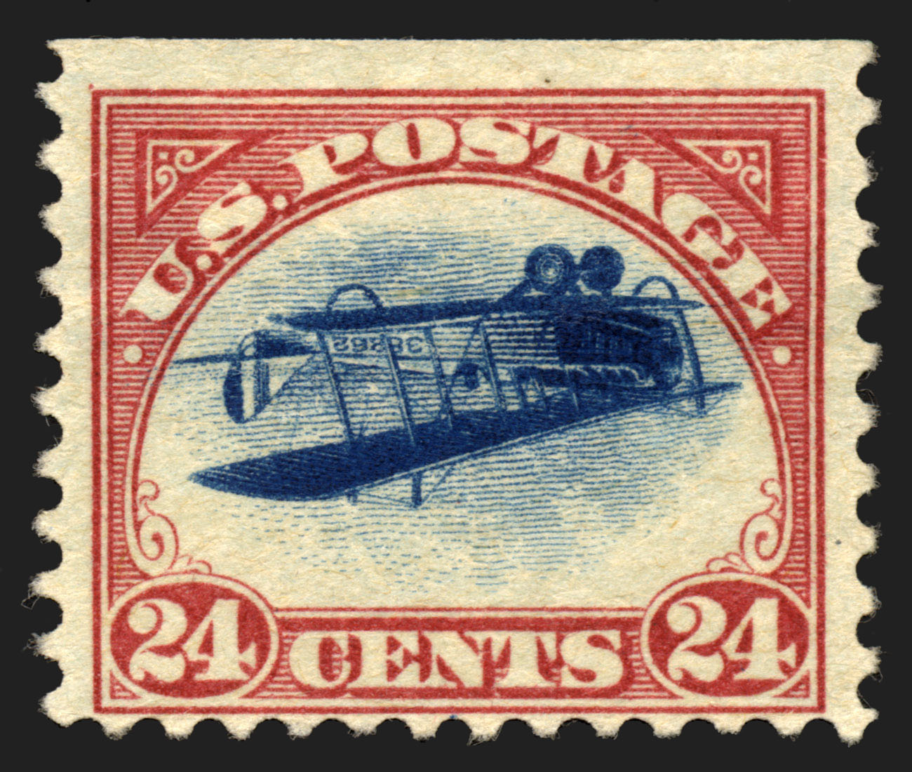 Inverted Jenny — Position 2 (Scott C3a)