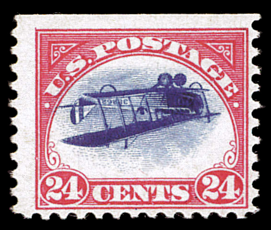 Inverted Jenny — Position 7 (Scott C3a)