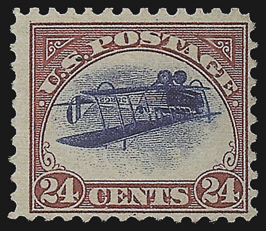 Inverted Jenny — Position 8 (Scott C3a)