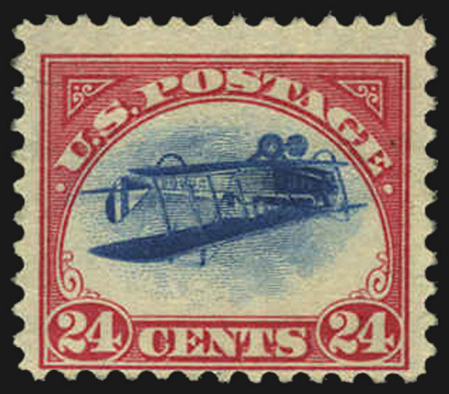 Inverted Jenny — Position 12 (Scott C3a)