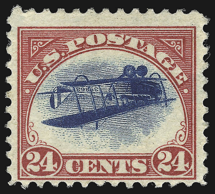 Inverted Jenny — Position 13 (Scott C3a)