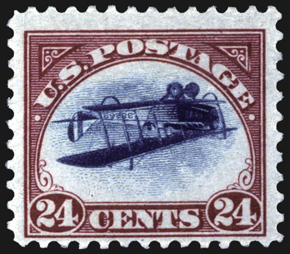 Inverted Jenny — Position 14 (Scott C3a)