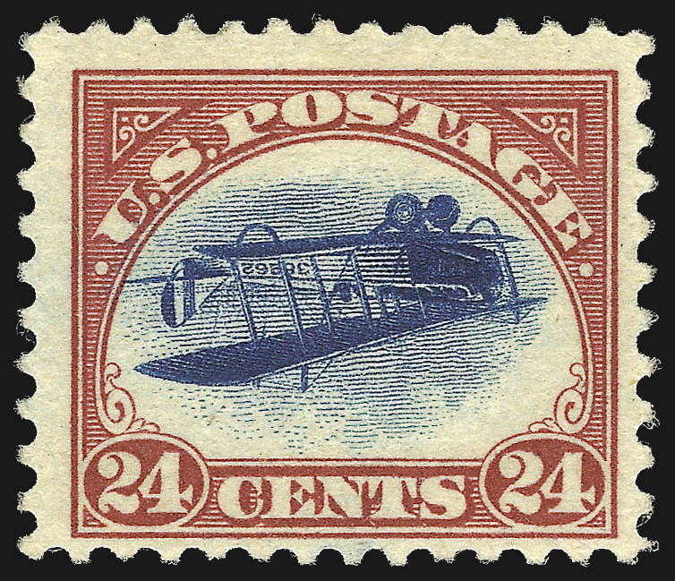 Inverted Jenny — Position 19 (Scott C3a)