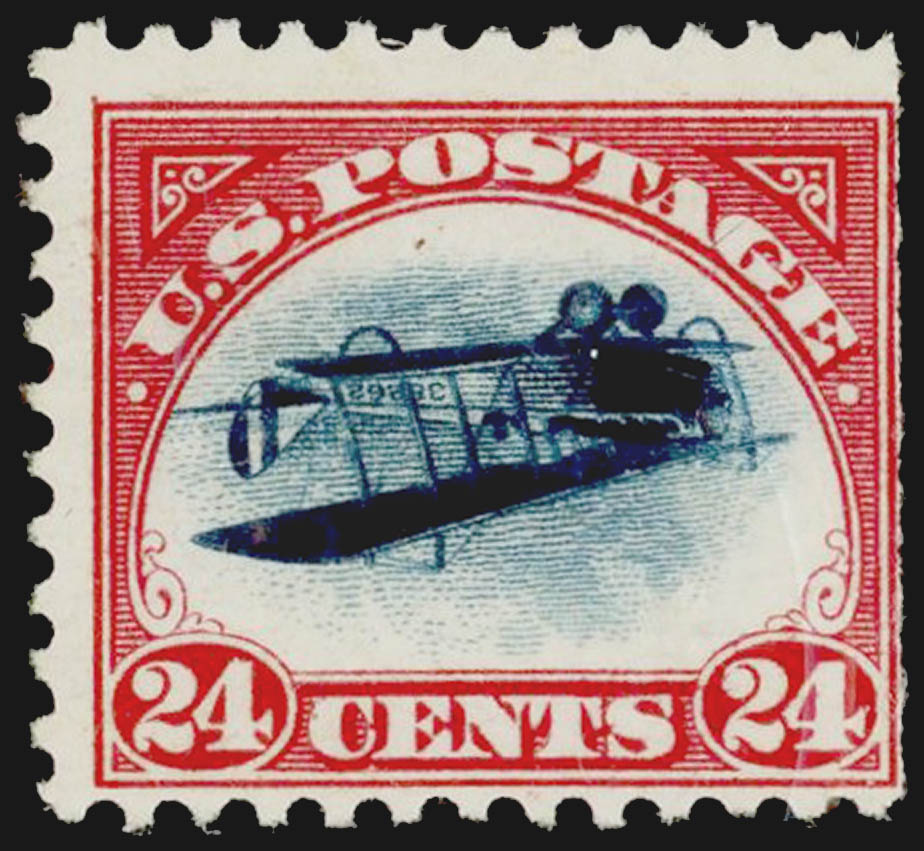 Inverted Jenny — Position 20 (Scott C3a)