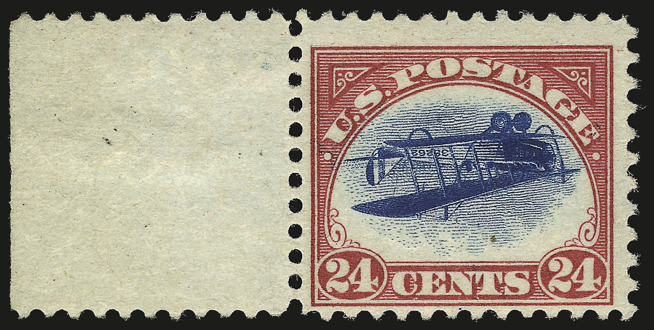 Inverted Jenny — Position 21 (Scott C3a)