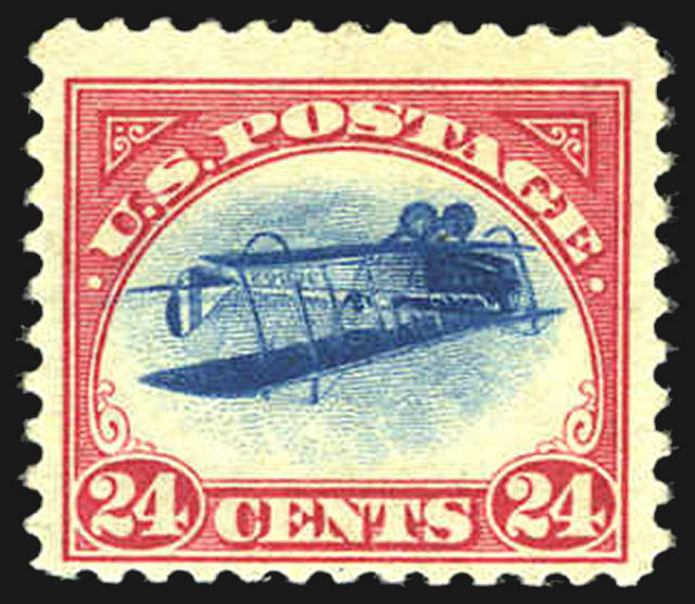 Inverted Jenny — Position 22 (Scott C3a)