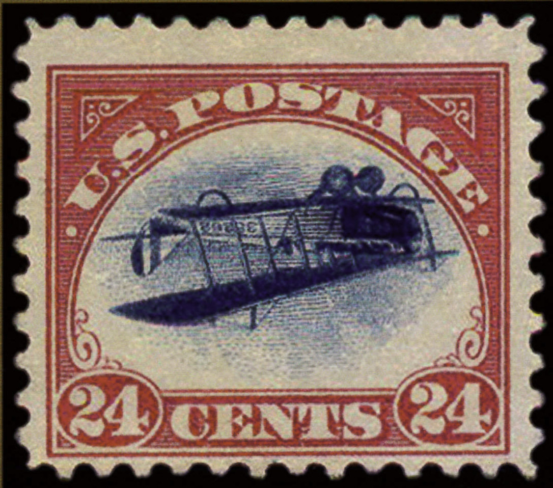 Inverted Jenny — Position 23 (Scott C3a)