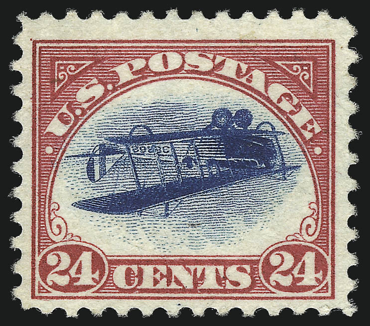 Inverted Jenny — Position 31 (Scott C3a)