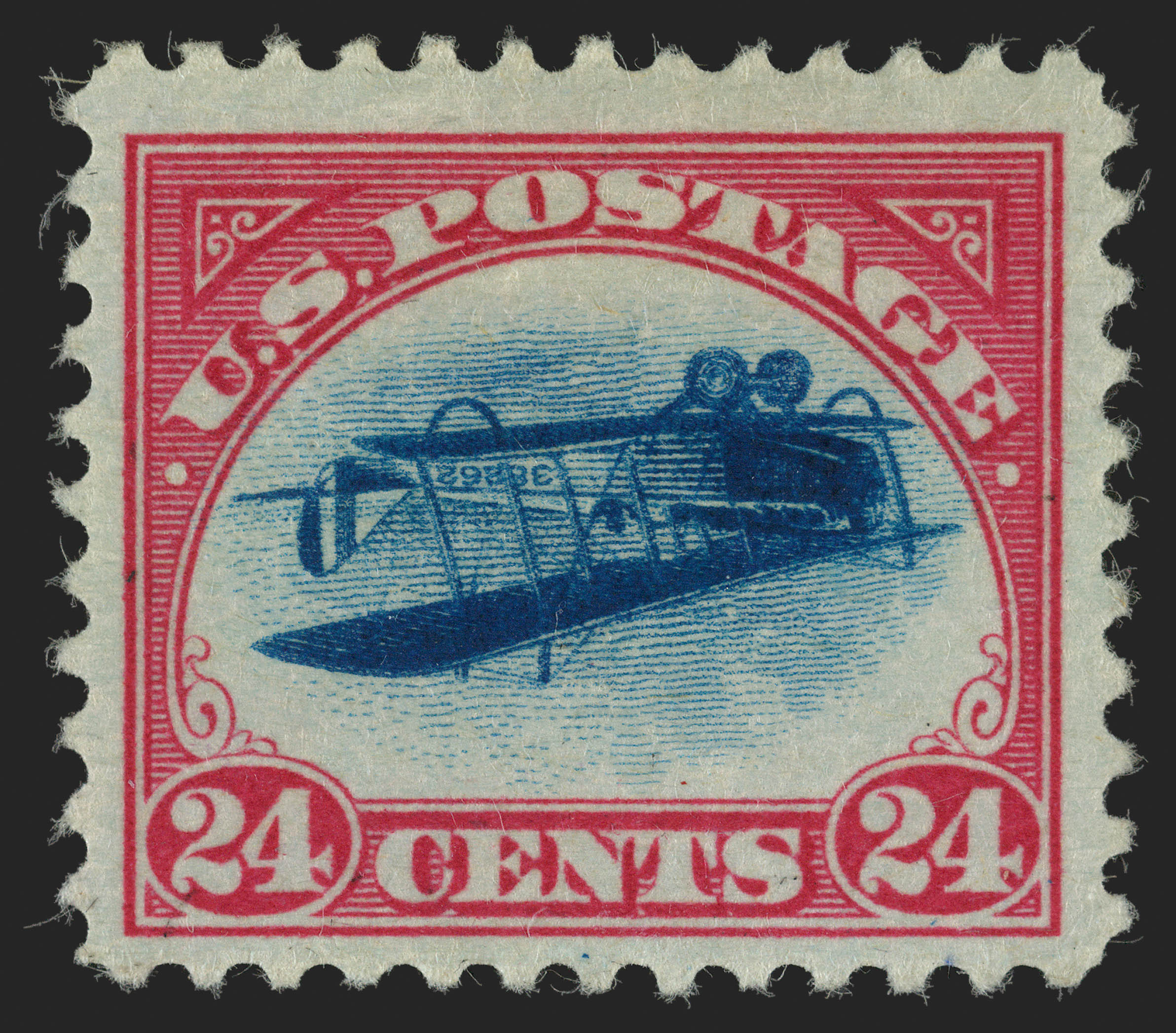 Inverted Jenny — Position 32 (Scott C3a)