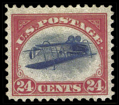 Inverted Jenny — Position 33 (Scott C3a)