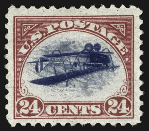 Inverted Jenny — Position 34 (Scott C3a)
