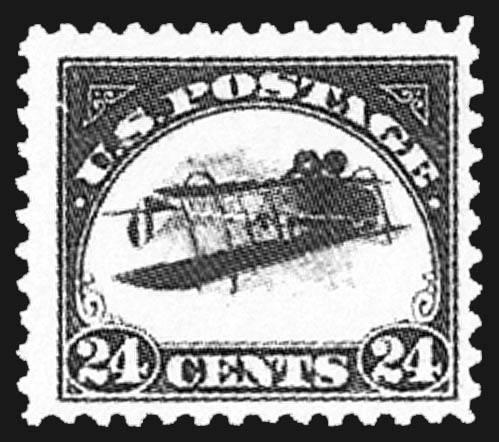 Inverted Jenny — Position 37 (Scott C3a)