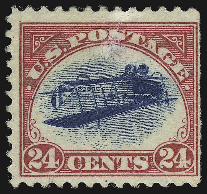 Inverted Jenny — Position 40 (Scott C3a)