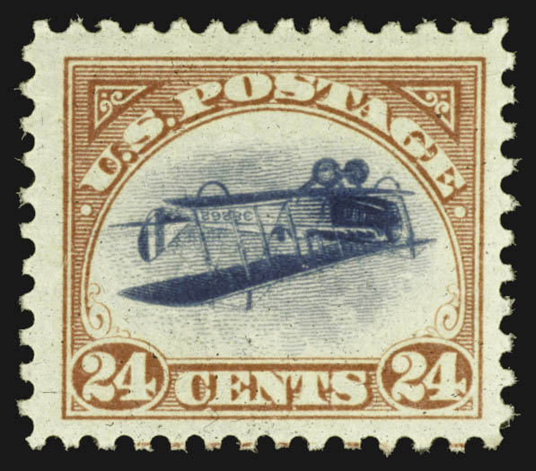 Inverted Jenny — Position 47 (Scott C3a)