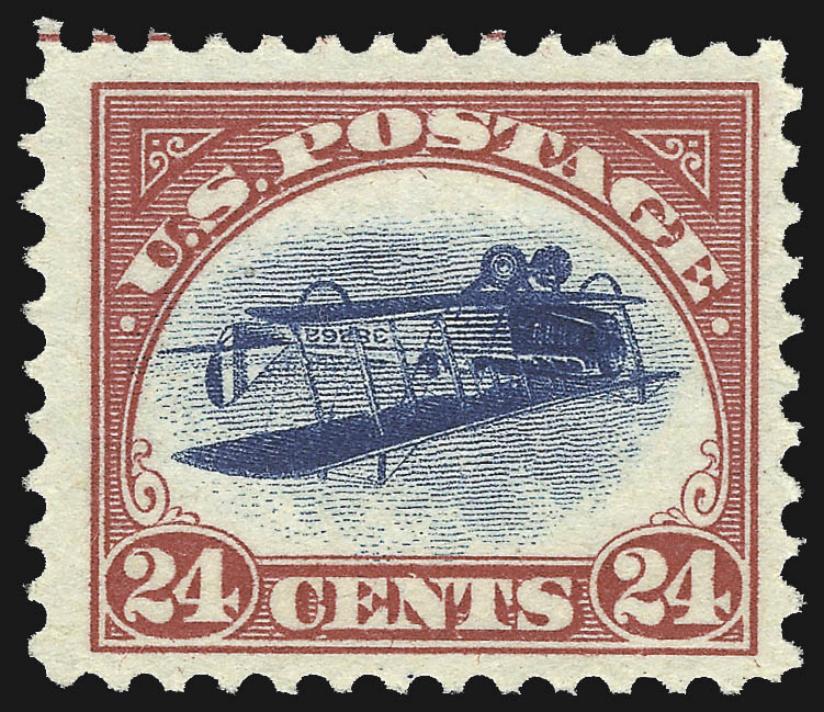 Inverted Jenny — Position 57 (Scott C3a)