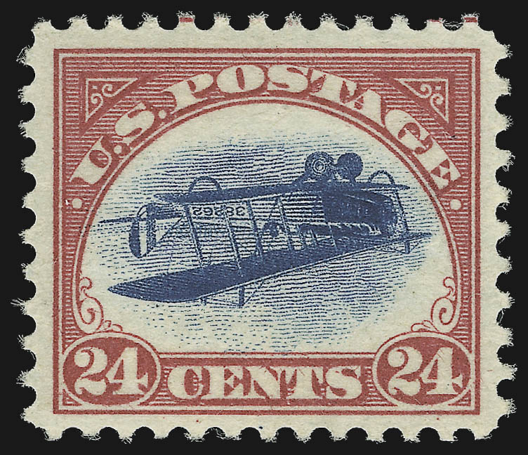 Inverted Jenny — Position 58 (Scott C3a)