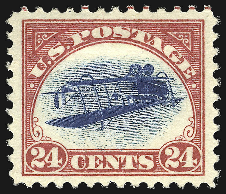 Inverted Jenny — Position 59 (Scott C3a)