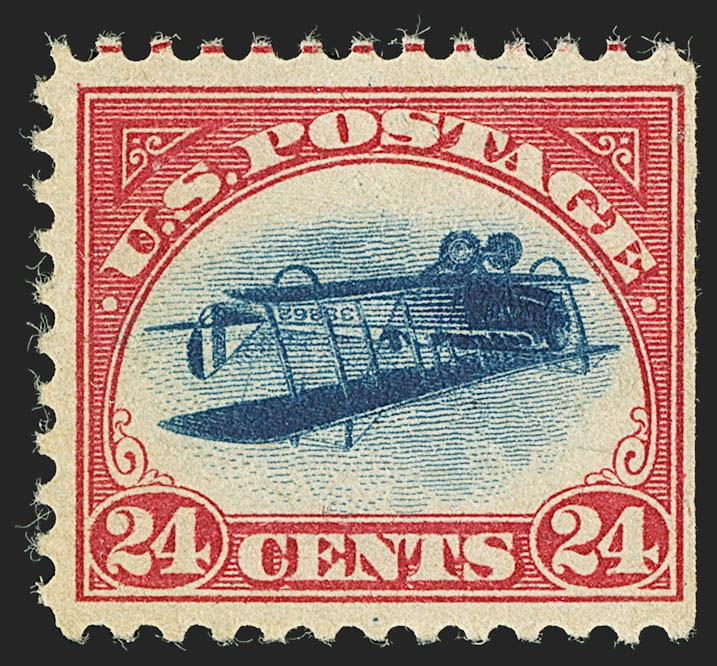 Inverted Jenny — Position 60 (Scott C3a)