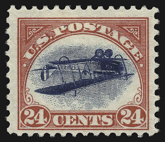 Inverted Jenny — Position 67 (Scott C3a)