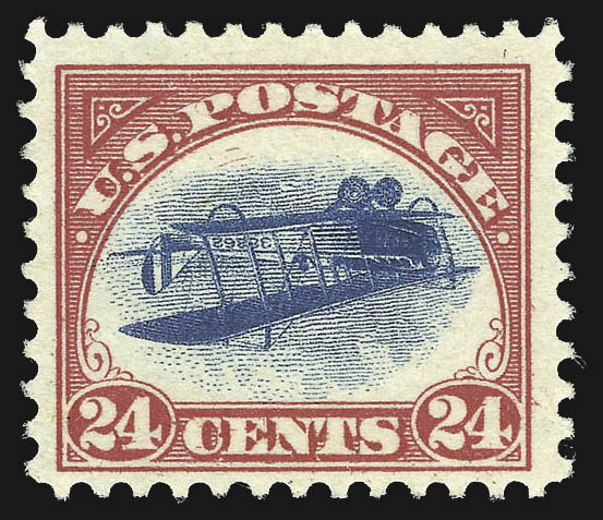 Inverted Jenny — Position 69 (Scott C3a)
