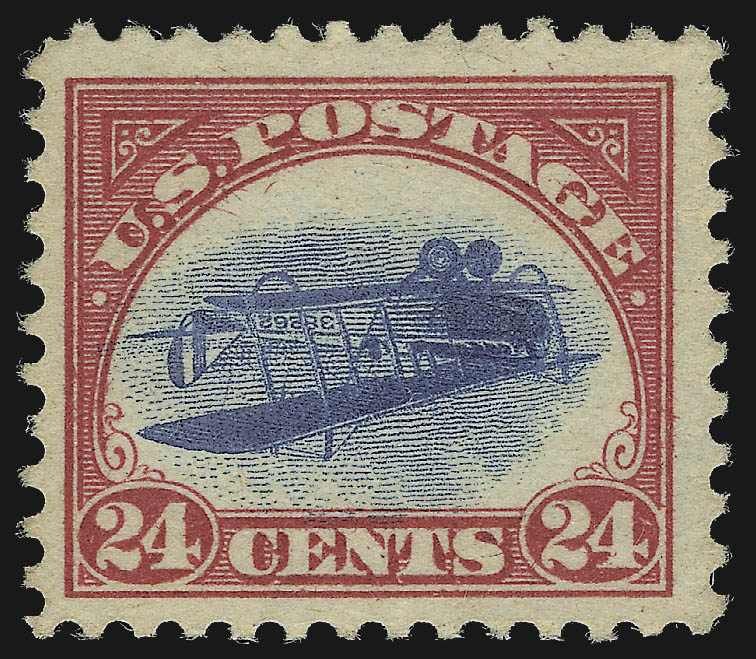 Inverted Jenny — Position 84 (Scott C3a)