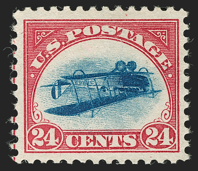 Inverted Jenny — Position 86 (Scott C3a)