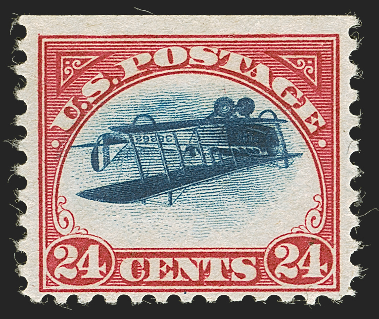Inverted Jenny — Position 3 (Scott C3a)