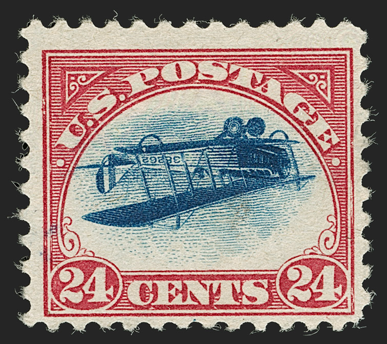 Inverted Jenny — Position 15 (Scott C3a)