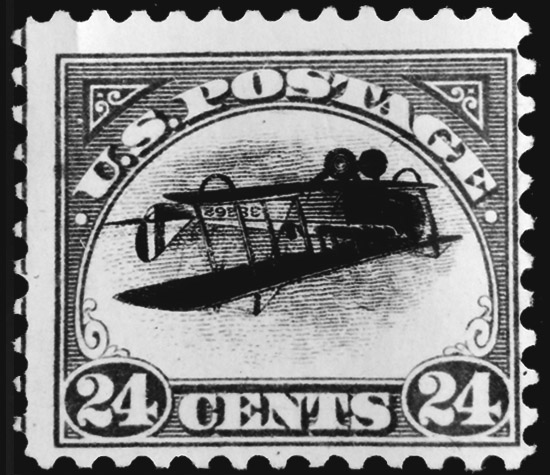 Inverted Jenny — Position 16 (Scott C3a)