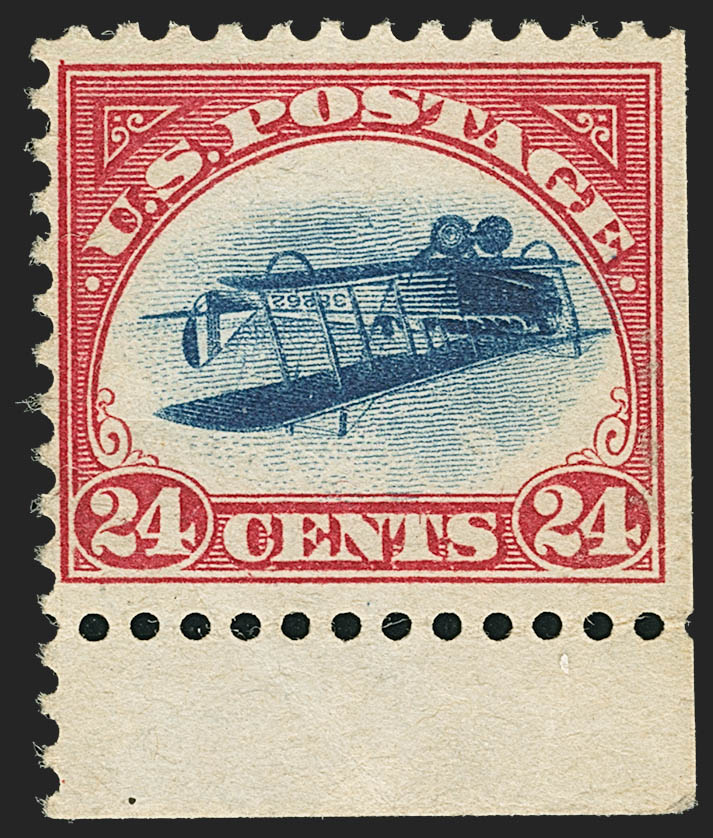 Inverted Jenny — Position 100 (Scott C3a)