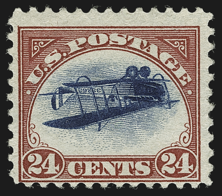 Inverted Jenny — Position 11 (Scott C3a)