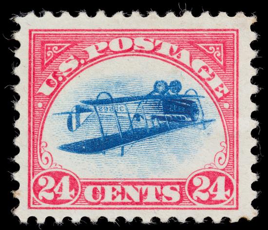 Inverted Jenny — Position 79 (Scott C3a)